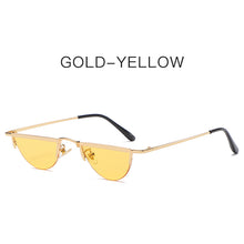 Load image into Gallery viewer, Semicircle Punk Sunglasses 2023 Women Men Half-round Cat Eye Red Sun Glasses Female  Brand Eyeglasses UV400