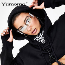 Load image into Gallery viewer, Fashion Siamese Futuristic Wrap Around Monob Costume Sunglasses Luxury Brand Designer Mask Novelty Glasses Purple Blue Goggle