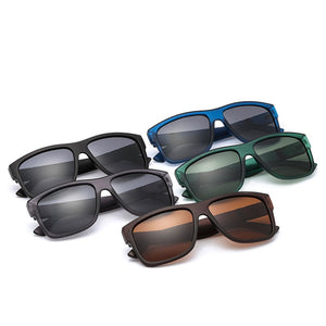 Simple Men Driving Polarized Sunglasses Outdoor Casual Black Sunglasses Anti-ultraviolet UV400 Sunglasses for Adult,Men