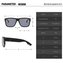 Load image into Gallery viewer, Simple Men Driving Polarized Sunglasses Outdoor Casual Black Sunglasses Anti-ultraviolet UV400 Sunglasses for Adult,Men