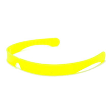 Load image into Gallery viewer, Small Curved Rimless Sunglasses Women  Personality Ultralight One Piece Punk Glasses Men Vintage Unique Eyewear