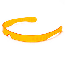 Load image into Gallery viewer, Small Curved Rimless Sunglasses Women  Personality Ultralight One Piece Punk Glasses Men Vintage Unique Eyewear