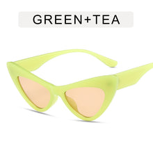 Load image into Gallery viewer, Small Frame Cat Eye Sunglasses Women Men Candy Sun Shades Glasses Female  Brand Designer Eyewear UV400 Oculos