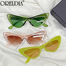 Load image into Gallery viewer, Small Frame Cat Eye Sunglasses Women Men Candy Sun Shades Glasses Female  Brand Designer Eyewear UV400 Oculos