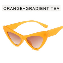 Load image into Gallery viewer, Small Frame Cat Eye Sunglasses Women Men Candy Sun Shades Glasses Female  Brand Designer Eyewear UV400 Oculos
