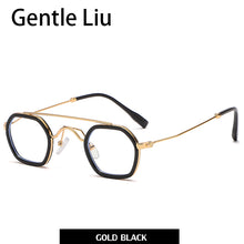 Load image into Gallery viewer, Small Frame Square Sunglasses For Men&#39;s Metal  Brand Designer Sun Glasses Women&#39;s Retro Double Beam Eyewear UV 400