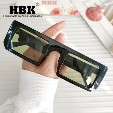 Small Rectangle Jelly Gray Sunglasses Women Shades UV400 Retro Square Leopard 2023 Men Sun Glasses Gafas De Sol