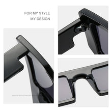 Load image into Gallery viewer, Small Rectangle Jelly Gray Sunglasses Women Shades UV400 Retro Square Leopard 2023 Men Sun Glasses Gafas De Sol