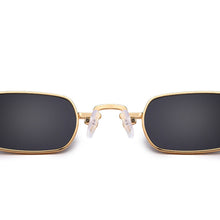 Load image into Gallery viewer, Small Rectangle Sunglasses Metal Frame Vintage Hip Hop spectacles Unisex Brand Goggles Red Yellow Retro Shades Uv400