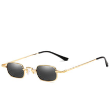 Load image into Gallery viewer, Small Rectangle Sunglasses Metal Frame Vintage Hip Hop spectacles Unisex Brand Goggles Red Yellow Retro Shades Uv400