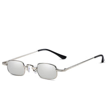 Load image into Gallery viewer, Small Rectangle Sunglasses Metal Frame Vintage Hip Hop spectacles Unisex Brand Goggles Red Yellow Retro Shades Uv400