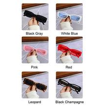 Load image into Gallery viewer, Small Rectangle Sunglasses Women Traveling Style Male Sun Glasses Vintage Black Eyewear Ladies Square Oculos De Sol
