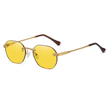 Load image into Gallery viewer, Small Rimless Sunglasses  Brand Designer Women Men Metal Square Sun glasses  UV400 Shades Eyewear