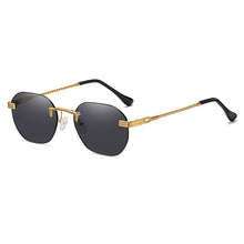 Load image into Gallery viewer, Small Rimless Sunglasses  Brand Designer Women Men Metal Square Sun glasses  UV400 Shades Eyewear