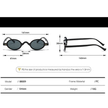 Load image into Gallery viewer, Small Round Sunglasses Women Classic Vintage Steampunk Nail Men Sun Glasses Shades UV400 Oval Female Eye Glasses Frame