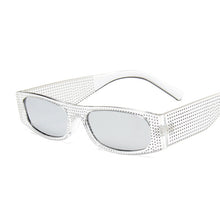 Load image into Gallery viewer, Small Square Sunglasses Women Imitation Diamond Sun Glasses Female Trending Brand Designer Party Oculos De Sol Feminino