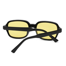 Load image into Gallery viewer, Small Square Sunglasses Women Men  Brand Designer Vintage Sunglass Female Male Black Yellow Sun Glasses UV400