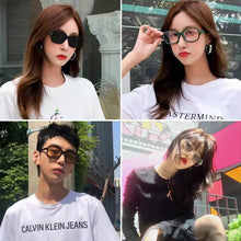Load image into Gallery viewer, Small Square Sunglasses Women Men  Brand Designer Vintage Sunglass Female Male Black Yellow Sun Glasses UV400