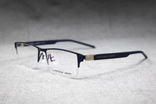 Load image into Gallery viewer, Spring Hinges Half Rimless Eyeglass Frames Rx able lightweight Myopia Glasses