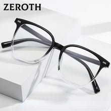Load image into Gallery viewer, Square Blue Light Blocking Glasses Women Men Clear Lens Rivets Glass Frame Optical Spectacle Goggles Female Eyeglass