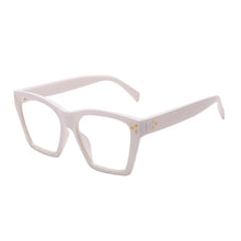 Carica l&#39;immagine nel visualizzatore di Gallery, Square Eyeglasses Woman Classic Leopard Large Frame Glasses Frame For Men Glasses Euro American Style  Eyewear