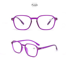 Load image into Gallery viewer, Square Frame Reading Glasses Men Women Oversized Frame High-definition Presbyopia Eyeglasses Diopter +1.0~+ 3.00
