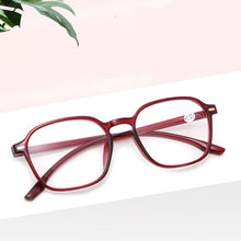 Load image into Gallery viewer, Square Frame Reading Glasses Men Women Oversized Frame High-definition Presbyopia Eyeglasses Diopter +1.0~+ 3.00