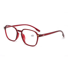 Load image into Gallery viewer, Square Frame Reading Glasses Men Women Oversized Frame High-definition Presbyopia Eyeglasses Diopter +1.0~+ 3.00