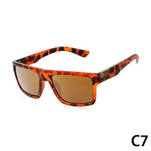 Carica l&#39;immagine nel visualizzatore di Gallery, Square Frame Retro Large Decorative Pattern Sunglasses Women Men Versatile Big Motion Frame Brand Designer Sunglasses