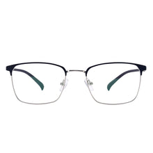 Load image into Gallery viewer, Square Full Rim Black Men And Women Metal And TR90 Temple Optical Spectacles Frame For Myopia Prescription Lenses