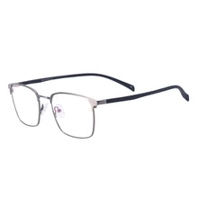 Load image into Gallery viewer, Square Full Rim Black Men And Women Metal And TR90 Temple Optical Spectacles Frame For Myopia Prescription Lenses