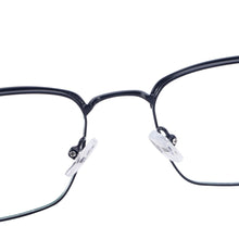 Load image into Gallery viewer, Square Full Rim Black Men And Women Metal And TR90 Temple Optical Spectacles Frame For Myopia Prescription Lenses