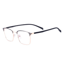 Load image into Gallery viewer, Square Full Rim Black Men And Women Metal And TR90 Temple Optical Spectacles Frame For Myopia Prescription Lenses