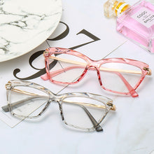 Load image into Gallery viewer, Square Glasses Frames For Women Transparent Cat Eye Sexy Frame Trending Style Brand Optical Computer Glasses
