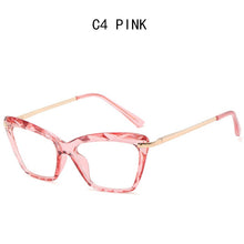Load image into Gallery viewer, Square Glasses Frames For Women Transparent Cat Eye Sexy Frame Trending Style Brand Optical Computer Glasses
