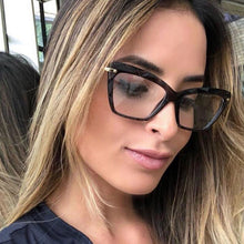 Load image into Gallery viewer, Square Glasses Frames For Women Transparent Cat Eye Sexy Frame Trending Style Brand Optical Computer Glasses