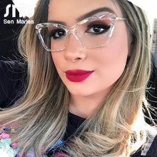Load image into Gallery viewer, Square Glasses Frames Women Transparent Trendy Styles Brand Optical Computer Glasses Oculos De Grau Feminino Armacao