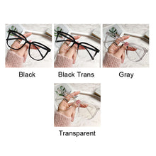 Carica l&#39;immagine nel visualizzatore di Gallery, Square Glasses Women Anti Blue Light Irregular Polygon Eyewear Clear Eyeglasses Frame Transparent Computer Spectacle