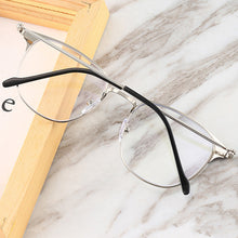Load image into Gallery viewer, Square Glasses Women Men Brand Designer Vintage Eyeglasses Female Male Clear Transparent Lens Metal Spectacle