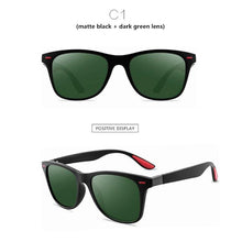 Load image into Gallery viewer, Square Ladies Polarizing Sunglasses Men Glasses Classic Retro Brand Design Driving Sunglasses Women 2023 sun glasses Men