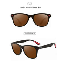 Load image into Gallery viewer, Square Ladies Polarizing Sunglasses Men Glasses Classic Retro Brand Design Driving Sunglasses Women 2023 sun glasses Men