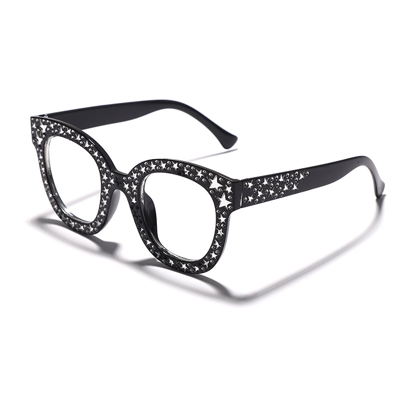Square Optical Glasses Frames 2023 Women Men Money Myopia Frame Prescription Glasses Clear Lens Spectacle Frame