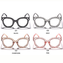 Load image into Gallery viewer, Square Optical Glasses Frames 2023 Women Men Money Myopia Frame Prescription Glasses Clear Lens Spectacle Frame