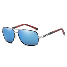 Load image into Gallery viewer, Square Polarized Sunglasses Men Driving 2023 Vintage Rectangle Metal Frame Sun Glasses  Brand Design UV400 Eyewear