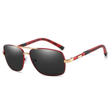 Load image into Gallery viewer, Square Polarized Sunglasses Men Driving 2023 Vintage Rectangle Metal Frame Sun Glasses  Brand Design UV400 Eyewear