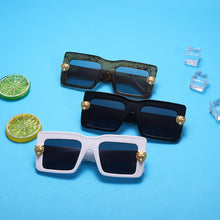 Load image into Gallery viewer, Square Punk Sunglasses 2023 Women Men Clear Lens Sun Glasses Shades Eyewear Lady  Brand Designer Eyeglasses UV400