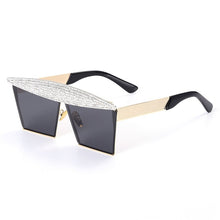 Load image into Gallery viewer, Square Rhinestones Sunglasses Women 2023  Mirror Steampunk Sun Glasses Men Eyewear Shades UV400 oculos glasses