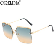 Load image into Gallery viewer, Square Rimless Sunglasses 2023 Women Men Gradient Lenes Sun Glasses Shades Eyewear Female  Brand Eyeglasses UV400