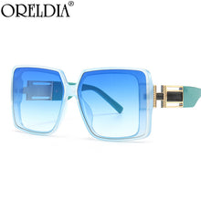 Load image into Gallery viewer, Square Shield Sunglasses 2023 Women Men Gradient Colorful Lens Frame Brand Designer  Retro Sun Glasses Oculos