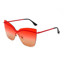 Load image into Gallery viewer, Square Sun Glasses Women Big Frames Cat Eye Sunglasses For Female Sunglasses Men Ladies Vintage Sun Glasses UV400